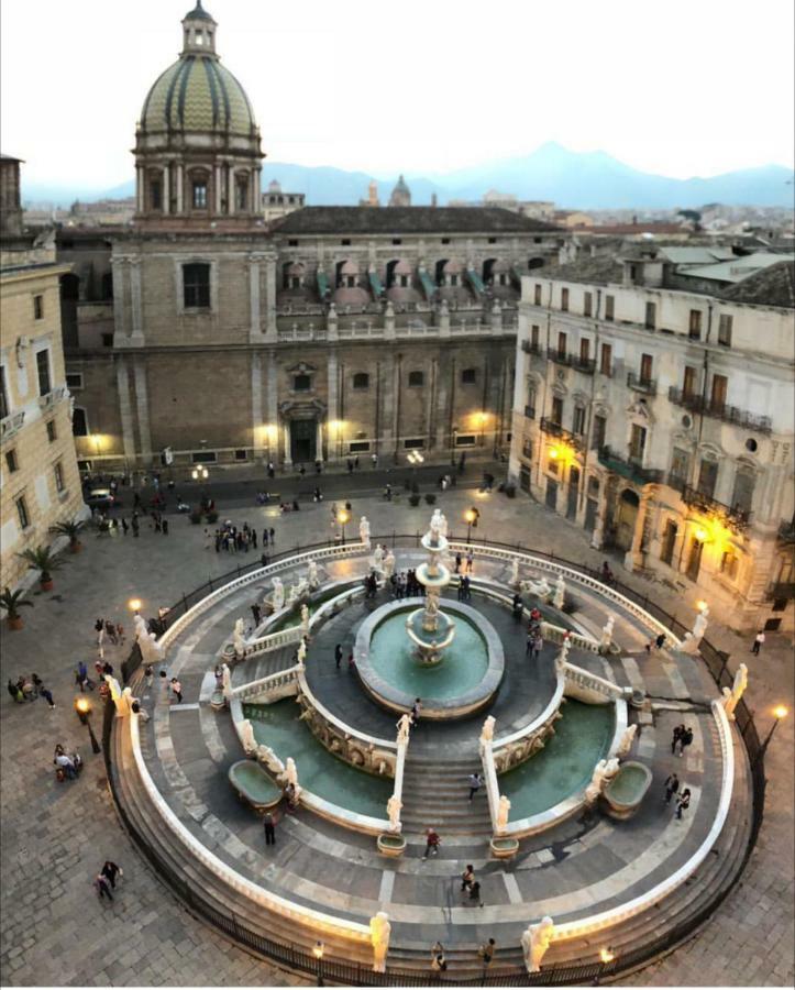 Corso Vittorio Giuliano Family Apartment Palermo Bagian luar foto